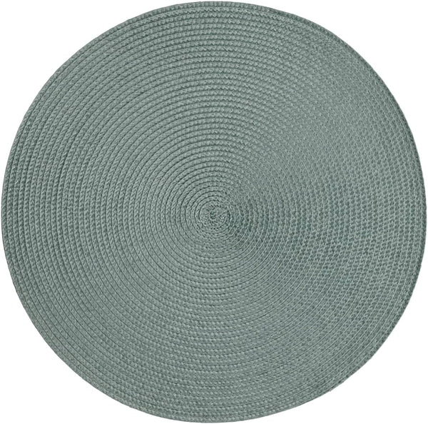 Placemat Round Sea Moss Green 38cm