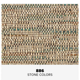 Rug Outdoor Stone Colours 886