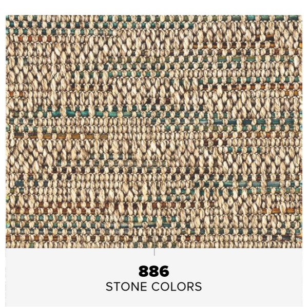 Rug Outdoor Stone Colours 886