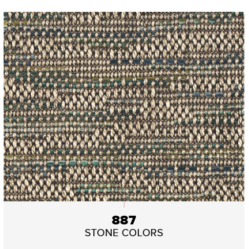 Rug Outdoor Stone Colours 887