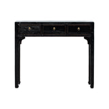 Console Black 100x30x85cm