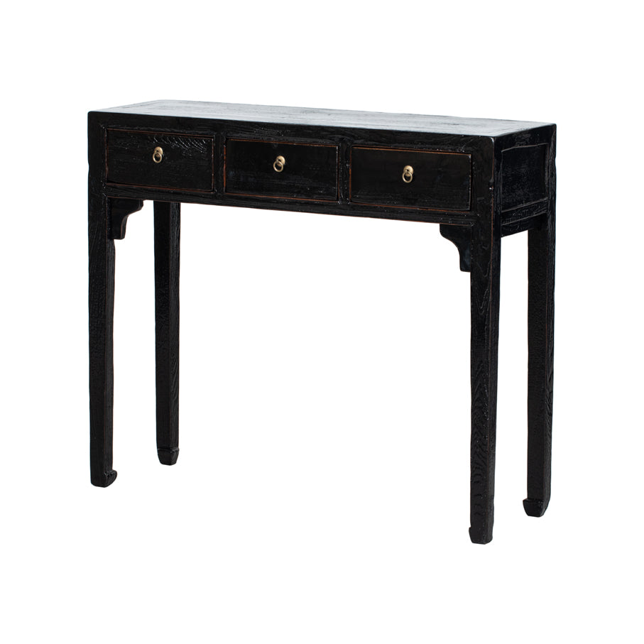 Console Black 100x30x85cm