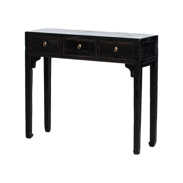 Console Black 100x30x85cm