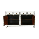 Sideboard White Lacquer 160x40x90cm