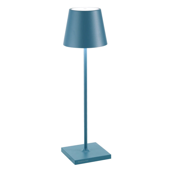 Poldina Lamp Avio Blue 10x10x38cm