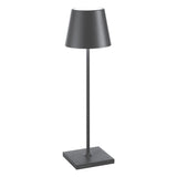 Poldina Lamp Anthracite Dark Grey 10x10x38cm