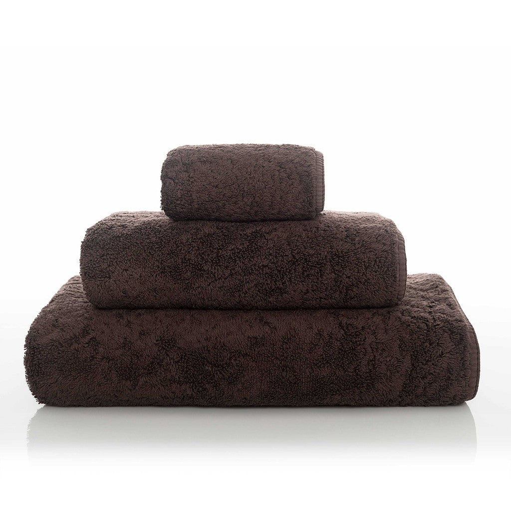 Towel Long Double Loop Dark Chocolate 46x76cm