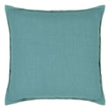 Cushion Brera Lino Turquoise Ocean & Celadon 45x45cm