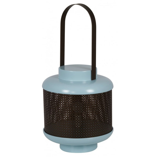 Lamp Lanterne PM Blue Bronze 34x58cm