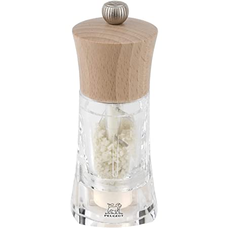 Peugeot Salt Grinder Oleron Wood 14cm