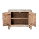 Sideboard Black Wash 2 doors 110x46x90cm