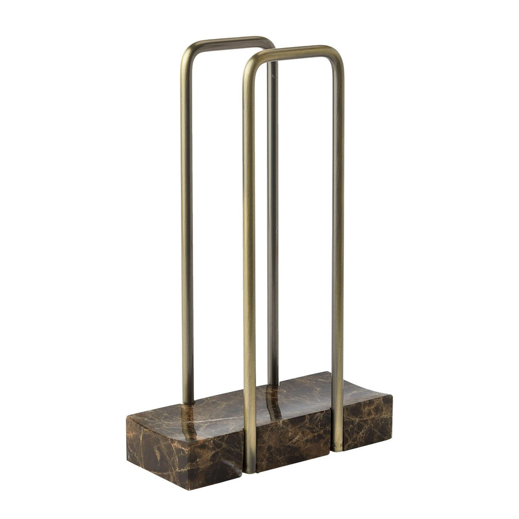 Towel Holder Hammam Brown Marble