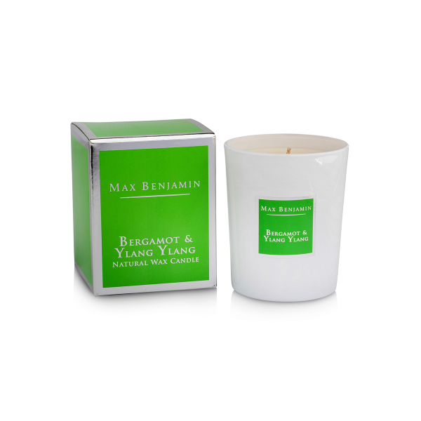 Max Benjamin Scented Candle Bergamot & Ylang Ylang