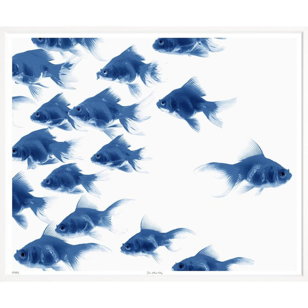 Art in White Frame "The Other Way" 97x114cm