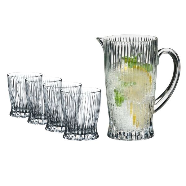 Riedel Fire Whisky Glass - Set of 4 + Pitcher