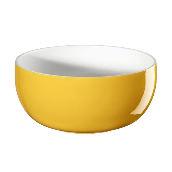 Bowl Cereal Coppa Yellow