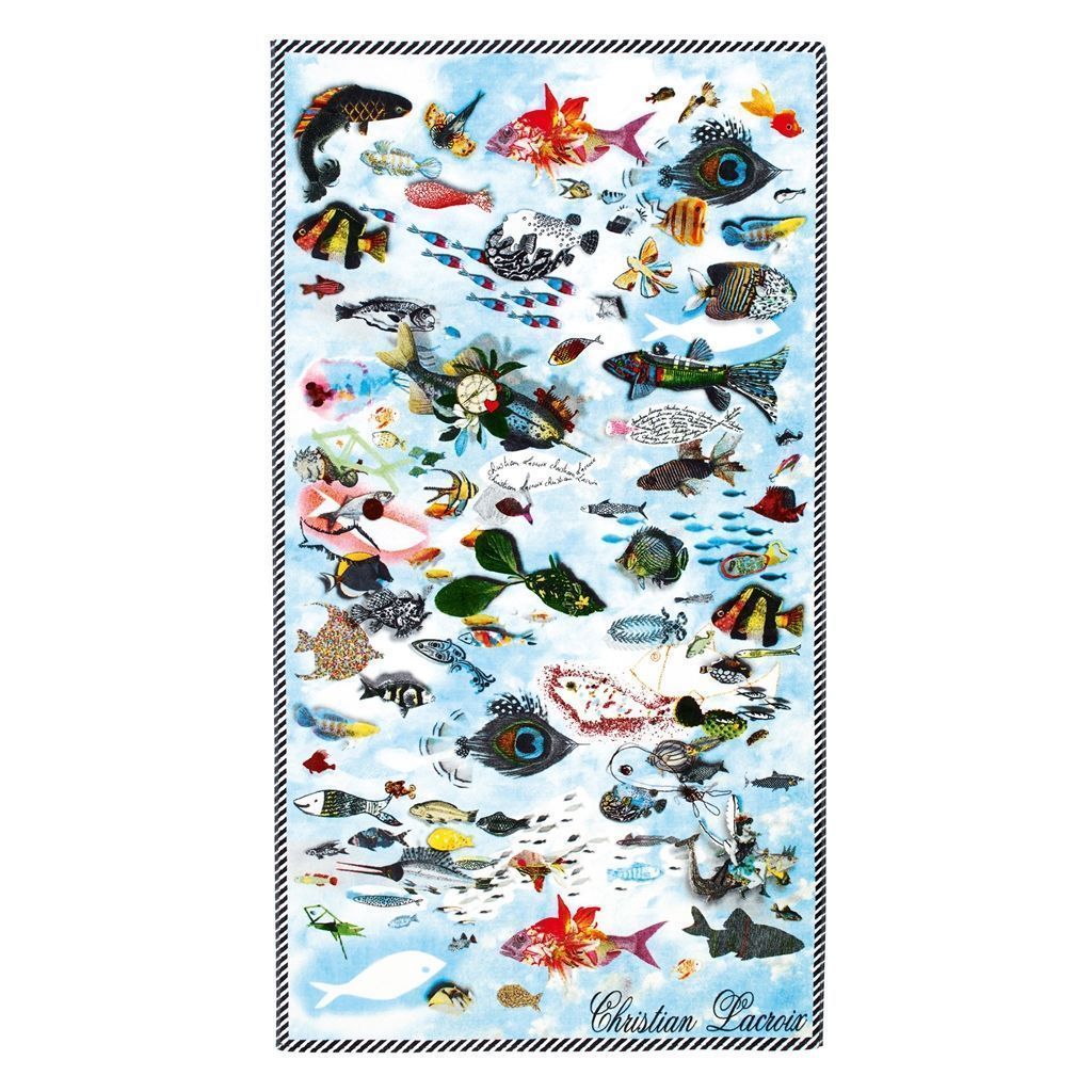 Beach Towel Christian Lacroix Peche Miraculeuse Aurore