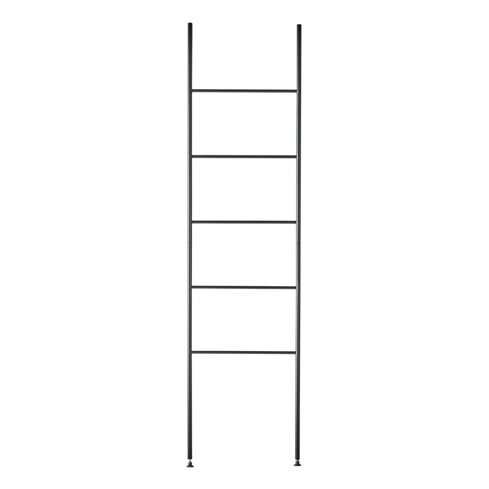 Ladder Icon Black Metal 45x3x175cm