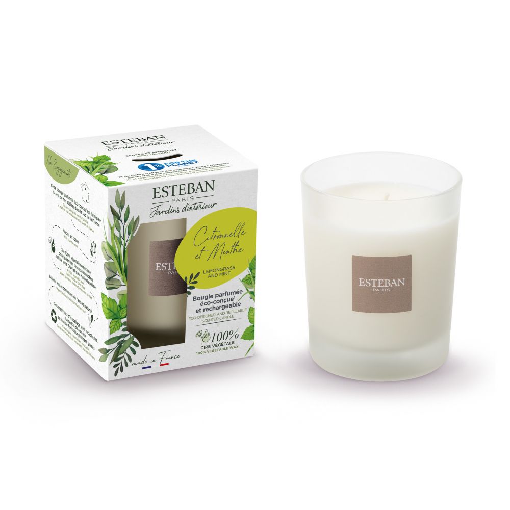 Candle Lemongrass & Mint Citronella 180g