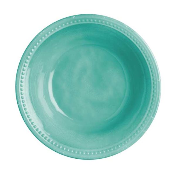 Deep Plate Harmony Acqua Turquoise - Set of 6