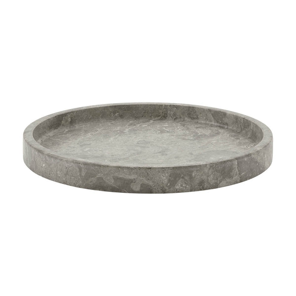 Tray Conor Beige Marble Round