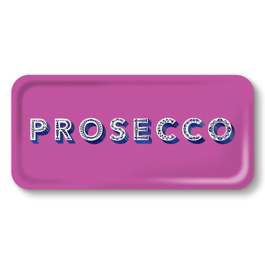 Tray Asta Purple Prosecco 32x15cm