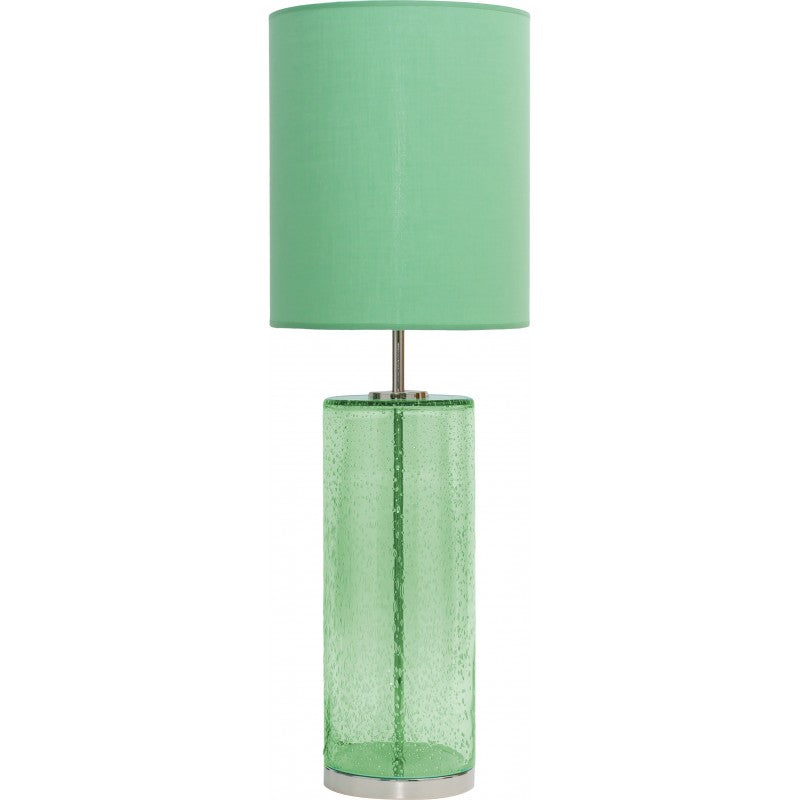 Lamp Topaze Green with Shade 25x25x78cm