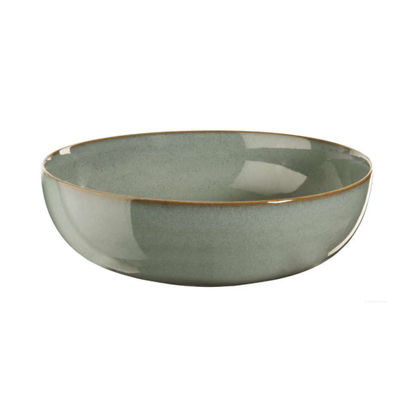 Salad Bowl Saison Eucalyptus Green Ceramic 30x9cm