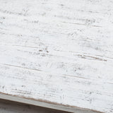 Coffee Table White Wood 160x80x45cm