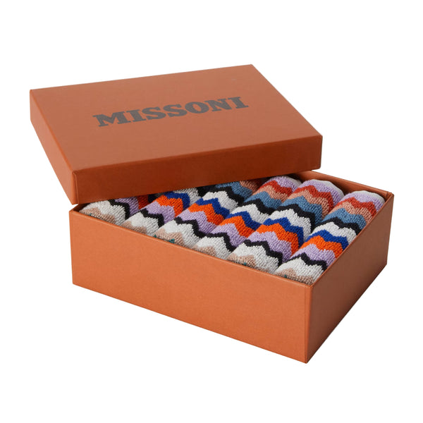 Missoni Face Towel Riverbero Col.100 30x30cm - Box Set of 6