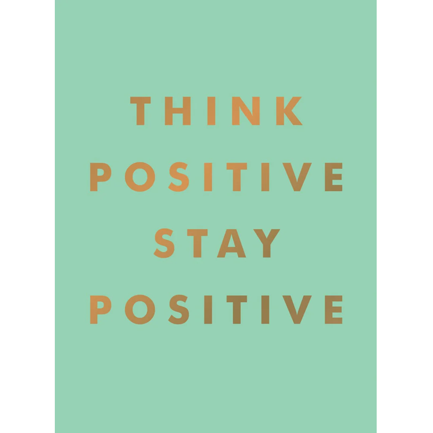 Book Think Positive Stay Positive 14x10x2cm