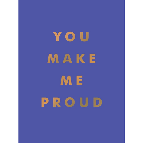 Book You Make Me Proud 14x10x2cm