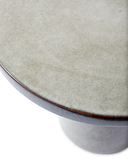 Side Table Pawn Round Grey Ceramic Ø40xH40cm