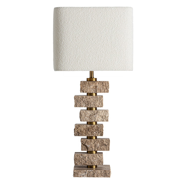 Lamp Tetbury Stone Lamp 36x36x78cm