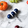 Corkscrew Bobbin Navy White