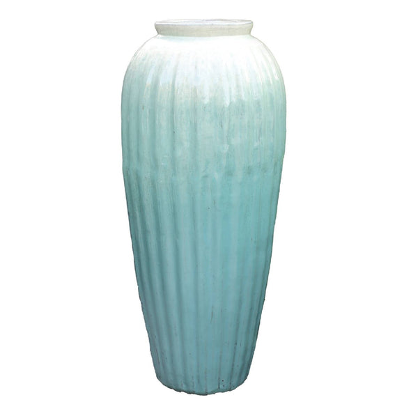 Planter Floor Vase Mellisa Turquoise d36x89 cm