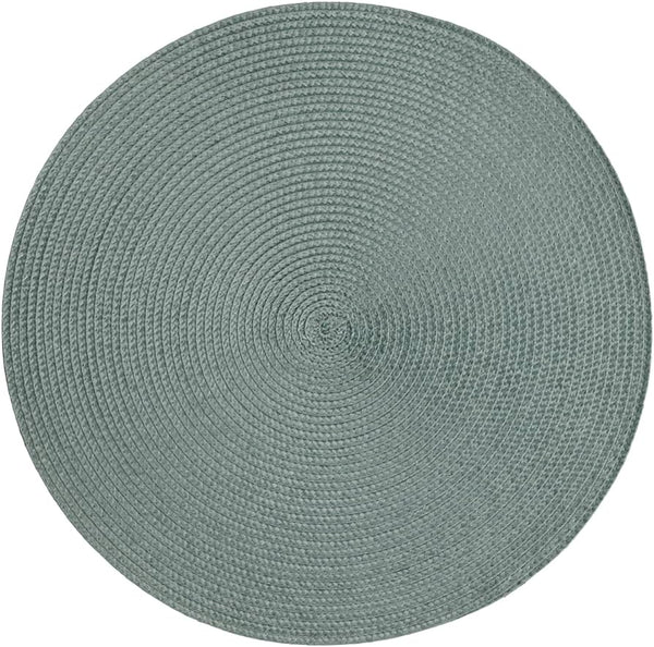 Placemat Round Fossil White 38cm