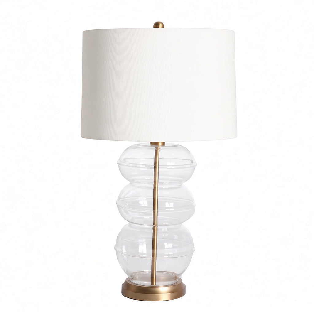 Lamp Balls Glass Gold 40x40x76cm