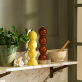 Salt & Pepper Grinder Bobbin Buttercream Yellow 24x7cm