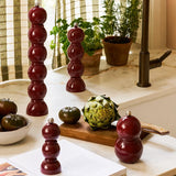 Salt & Pepper Grinder Bobbin Cherry Red 24x7cm