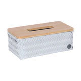 Tissue Box Top Fit Rectangular Ice Grey 27*15*10cm
