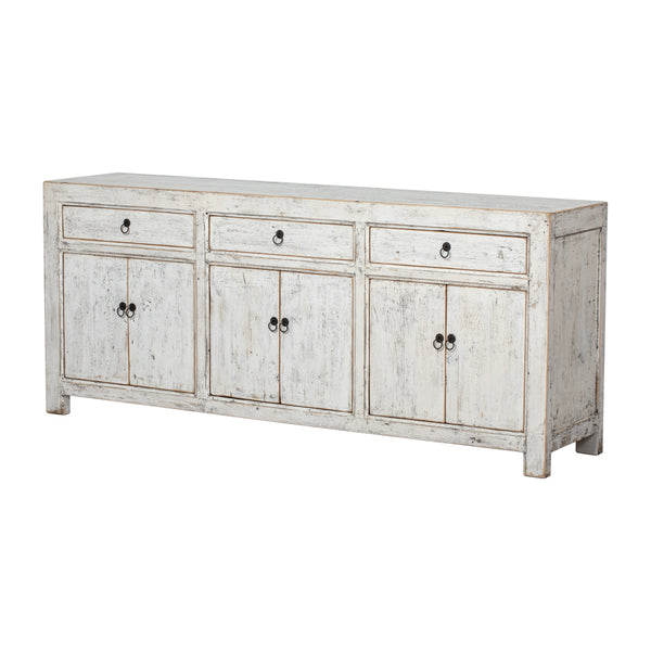 Sideboard White Wash 200x45x85cm