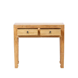 Console Natural Wood 95x37x83cm