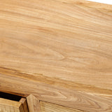 Console Natural Wood 95x37x83cm