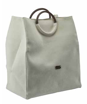 Laundry Basket Jada Ivory 50x30x60cm 85L