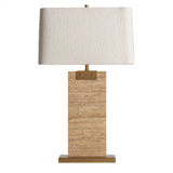 Lamp Travertine Wall Table Lamp  47x26x78cm