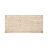Dining Table Natural Wood 217x100x77cm