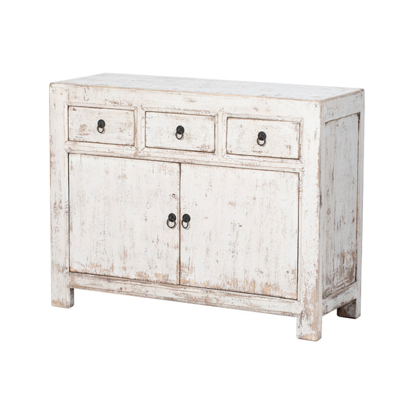 Sideboard white wash 2 door 3 drawers