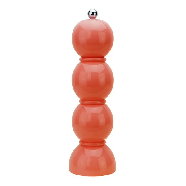 Salt & Pepper Grinder Bobbin Coral 24x7cm