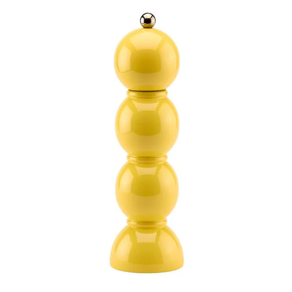 Salt & Pepper Grinder Bobbin Buttercream Yellow 24x7cm